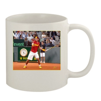 Rafael Nadal 11oz White Mug