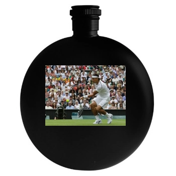 Rafael Nadal Round Flask