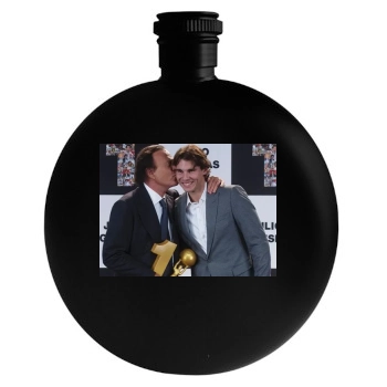 Rafael Nadal Round Flask