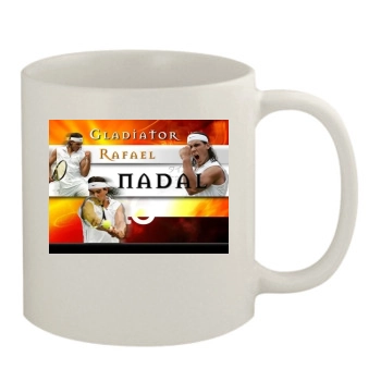 Rafael Nadal 11oz White Mug