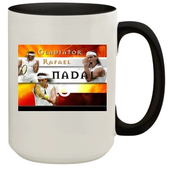 Rafael Nadal 15oz Colored Inner & Handle Mug