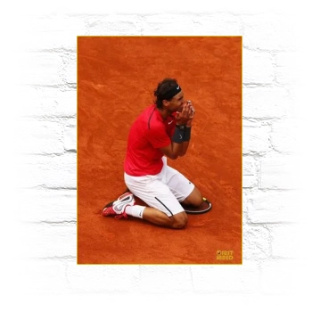 Rafael Nadal Metal Wall Art