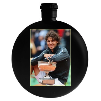 Rafael Nadal Round Flask