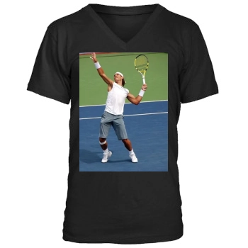 Rafael Nadal Men's V-Neck T-Shirt