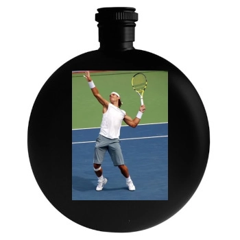 Rafael Nadal Round Flask