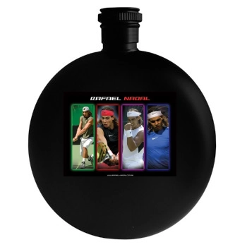 Rafael Nadal Round Flask