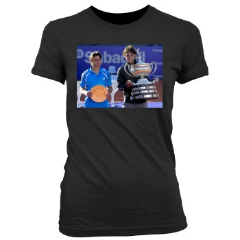 Rafael Nadal Women's Junior Cut Crewneck T-Shirt