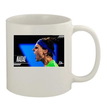 Rafael Nadal 11oz White Mug