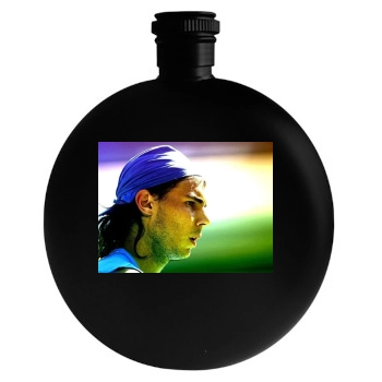 Rafael Nadal Round Flask