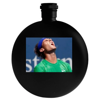 Rafael Nadal Round Flask