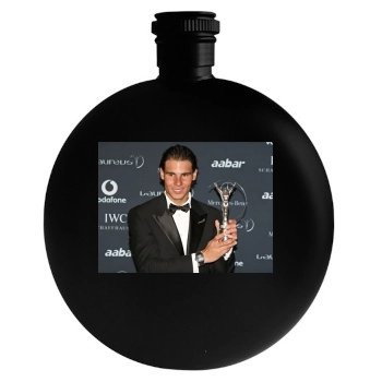 Rafael Nadal Round Flask