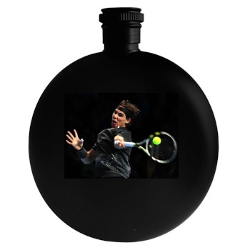 Rafael Nadal Round Flask