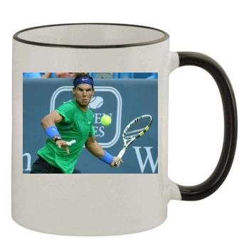 Rafael Nadal 11oz Colored Rim & Handle Mug