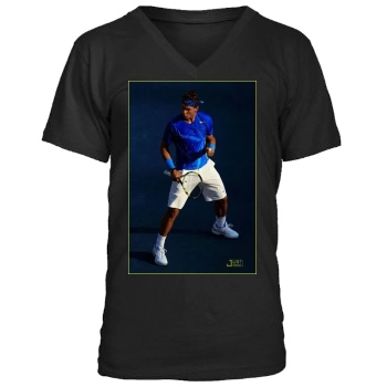 Rafael Nadal Men's V-Neck T-Shirt