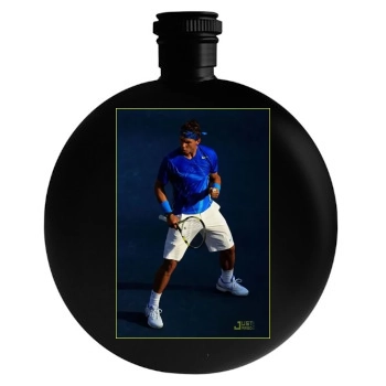 Rafael Nadal Round Flask