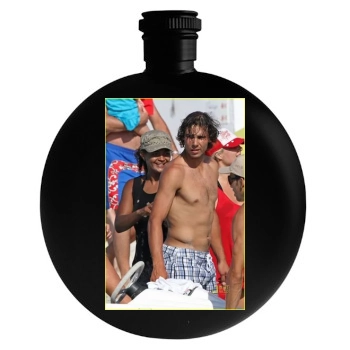 Rafael Nadal Round Flask