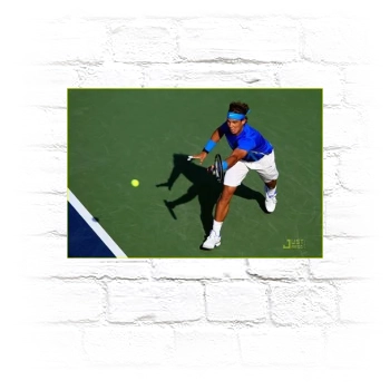 Rafael Nadal Metal Wall Art