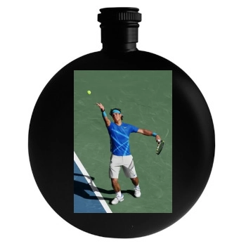 Rafael Nadal Round Flask