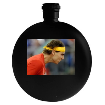 Rafael Nadal Round Flask