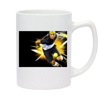 Rafael Nadal 14oz White Statesman Mug