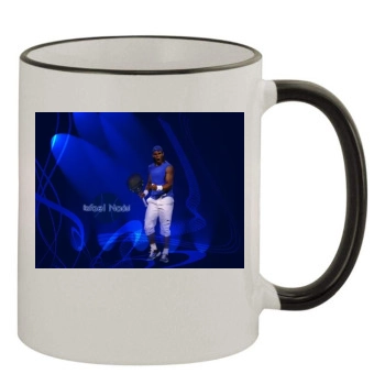 Rafael Nadal 11oz Colored Rim & Handle Mug