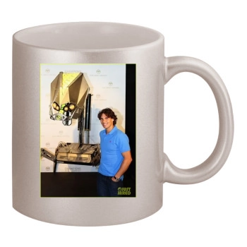 Rafael Nadal 11oz Metallic Silver Mug