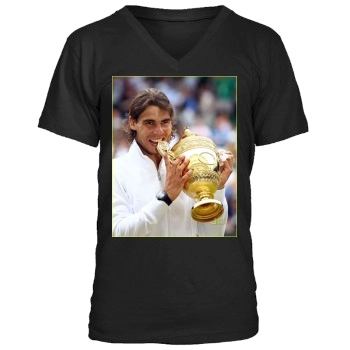 Rafael Nadal Men's V-Neck T-Shirt