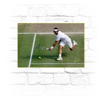 Rafael Nadal Metal Wall Art