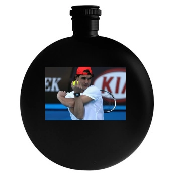 Rafael Nadal Round Flask