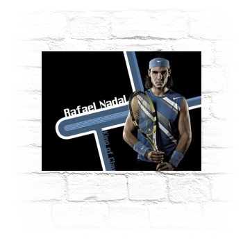 Rafael Nadal Metal Wall Art