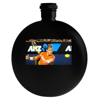 Rafael Nadal Round Flask