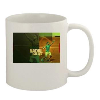 Rafael Nadal 11oz White Mug