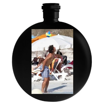 Rafael Nadal Round Flask