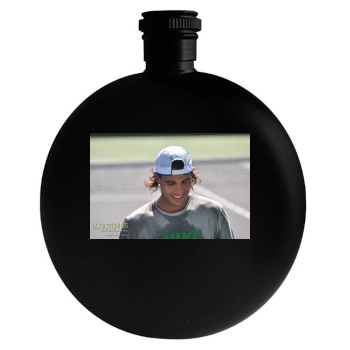 Rafael Nadal Round Flask