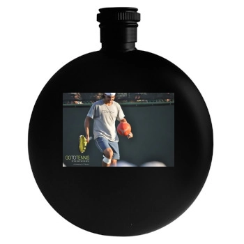 Rafael Nadal Round Flask