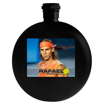 Rafael Nadal Round Flask