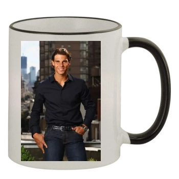 Rafael Nadal 11oz Colored Rim & Handle Mug