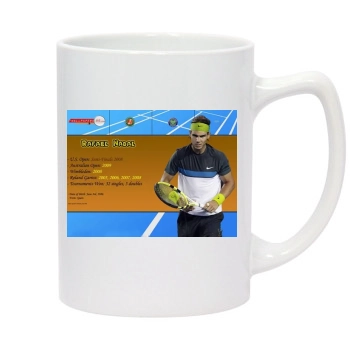 Rafael Nadal 14oz White Statesman Mug