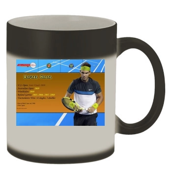 Rafael Nadal Color Changing Mug