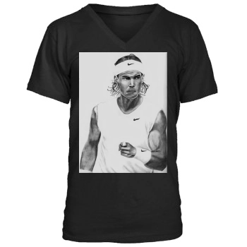 Rafael Nadal Men's V-Neck T-Shirt