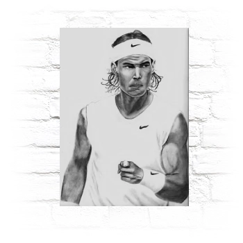 Rafael Nadal Metal Wall Art