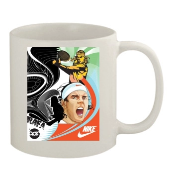 Rafael Nadal 11oz White Mug