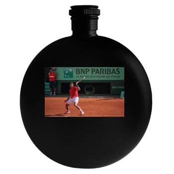 Rafael Nadal Round Flask