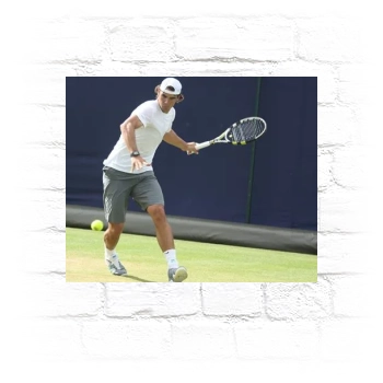 Rafael Nadal Metal Wall Art