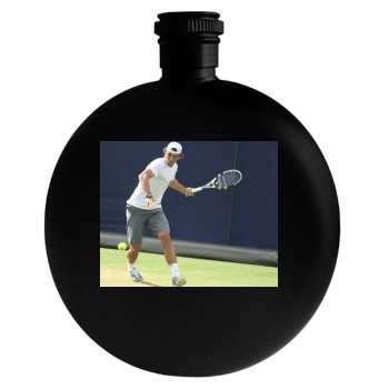 Rafael Nadal Round Flask