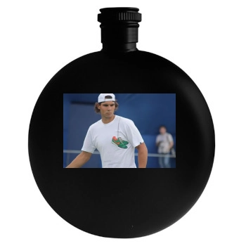 Rafael Nadal Round Flask