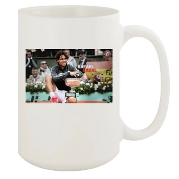 Rafael Nadal 15oz White Mug