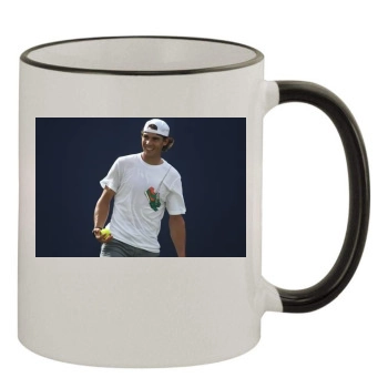 Rafael Nadal 11oz Colored Rim & Handle Mug