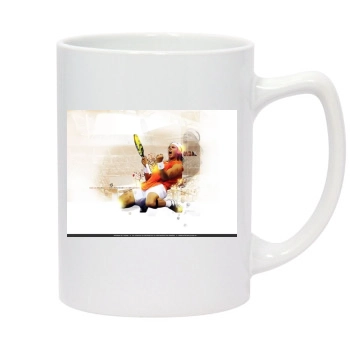 Rafael Nadal 14oz White Statesman Mug