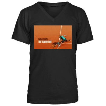 Rafael Nadal Men's V-Neck T-Shirt